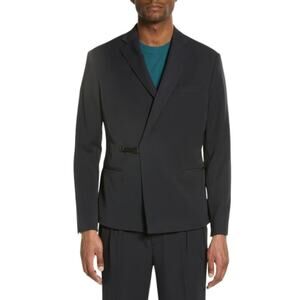 Open Edit Black Double Breasted Sport Coat Size 42R NWT $149 MSRP